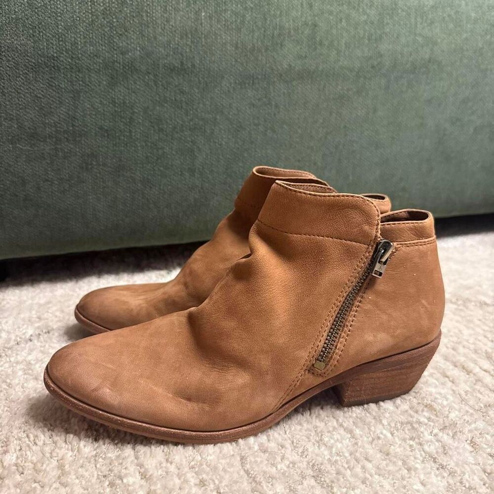 Sam Edelman Women's Tan Leather Boots